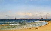 unknow artist Coastal_scene_from_Northern_Holland Spain oil painting artist
